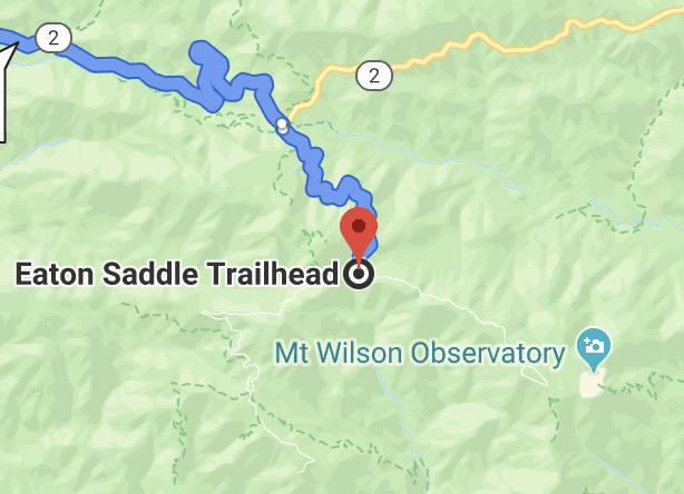 Eaton Saddle Trail Head